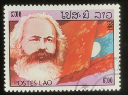 Postes LAO - Laos - Ref 3 - (o) Used - 1983 - Karl Marx - Karl Marx