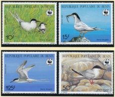 Republique Populaire Du Benin - Rosenseeschwalbe - Einwandfrei Postfrische/** MNH Serie - Swallows