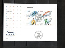 Germany / Deutschland 2002 Olympic Games Salt Lake City Interesting FDC - Inverno2002: Salt Lake City