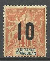 ANJOUAN N° 26 NEUF*  CHARNIERE / MH - Unused Stamps