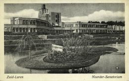 Nederland, ZUIDLAREN, Noorder-Sanatorium (1940s) Ansichtkaart - Zuidlaren