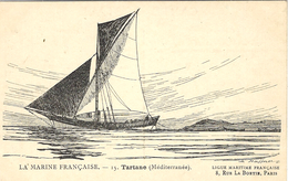 La Marine Française - 15 - Tartane - Illust. HAFFNER - Ed. Ligue Maritime Française, Paris - Haffner