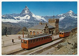 CPM - Zermatt (Valais) - Station Gornergrat, Zermatt, Matterhorn, Dt Blanche - Zermatt