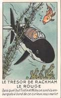 Bandes Dessinées - Hergé - TINTIN Le Trésor De Rackham Le Rouge - Petite Image Casterman N'12 - Sous-marin Requin - Comics