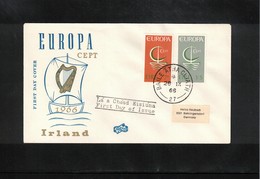 Irland / Ireland 1966 Europa Cept FDC - 1966