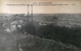 Maurecourt / Andresy Panorama Du Remblai De La Halte De Maurecourt à La Gare De Fin D Oise - Maurecourt