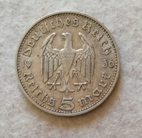 Germania 5 Marchi 1936J - 5 Reichsmark