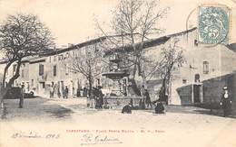 Capestang        34            Place Porte Neuve   . Fontaine            (Voir Scan) - Capestang