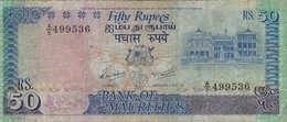 Mauritius (BOM) 50 Rupees ND (1986) VF Cat No. P-37a / MU408a - Mauritius