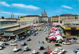 010642 "TORINO - IL GRANDE MERCATO DI PORTA PALAZZO"  ANIMATA, AUTO, CAMION. CART NON SPED - Plaatsen & Squares