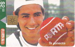 TARJETA DE ECUADOR DE TENIS (TENNIS) PORTA - Equateur