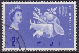 Fiji 1963 SG 328 2sh Used Freedom From Hunger - Fidschi-Inseln (...-1970)
