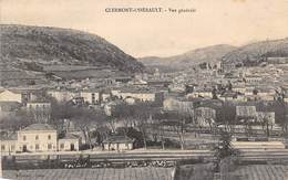 Clermont L'Hérault          34          Vue Générale Et La Gare             (Voir Scan) - Clermont L'Hérault