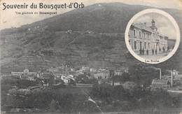 Le Bosquet D'Orb           34        Vue Générale. Ecole En Médaillon             (Voir Scan) - Other & Unclassified