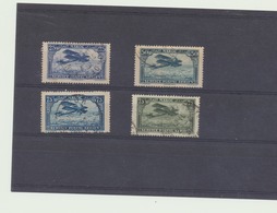 AERIENS  ANNEE 1922  N° 2/3/4/5             OBLITERES - Morocco (1956-...)