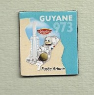 Magnets. Magnets "Le Gaulois" Départements Français. Guyane (973) - Publicitaires