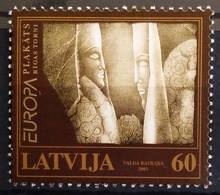 EUROPA        ANNEE 2003       LETTONIE         N° 561           NEUF** - 2003