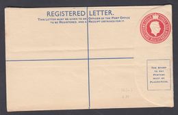 1938. SWAZILAND. REGISTERED LETTER GEORG VI FOUR PENCE SWAZILAND REGISTRATION  () - JF323861 - Swasiland (...-1967)