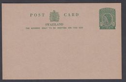 1961. SWAZILAND. POST CARD ELIZABETH 1½ CENTS  () - JF323866 - Swaziland (...-1967)