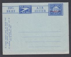 1940. SWAZILAND. AIR LETTER LUGBRIEF SOUTH AFRICA 6 D Overprinted SWAZILAND.  () - JF323879 - Swasiland (...-1967)