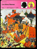 LES FREREs BUREAUX  - FICHE HISTOIRE Illustrée (Bataille Devant Dieppe)  - Série Vie Politique - History