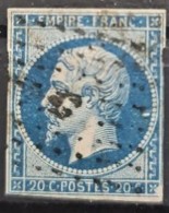 FRANCE 1860 - Canceled - YT 14B - 20c - 1853-1860 Napoleon III