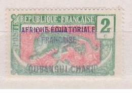 OUBANGUI         N°  YVERT  :  44    NEUF AVEC  CHARNIERES      ( Charn   3/05  ) - Unused Stamps
