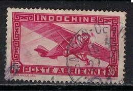 INDOCHINE        N°  YVERT   :   PA   8  ( 1 )  OBLITERE       ( O B   6 / 41 ) - Poste Aérienne