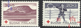 Errors, Freaks & Oddities --SUOMI / FINLAND-- 1960 RED CROSS--MNH - Plaatfouten En Curiosa