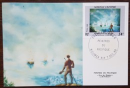 Nouvelle-Calédonie - CM 1988 - YT N°566 - Peintres Du Pacifique / L. Bunckley - Maximum Cards