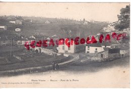 Delcampe - 87- BELLAC - PONT DE LA PIERRE - OMETZ PHOTOGRAPHE - CARTE PRECURSEUR - Bellac