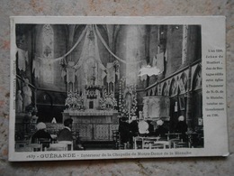 44 LOIRE ATLANTIQUE / GUERANDE Intérieur De La Chapelle De Notre Dame De La Blanche (avec Dévots ) - Saint-Joachim