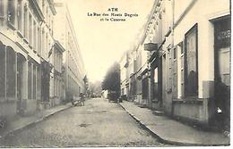 CPA / AK / PK   -  ATH  La Rue Des Hauts Degrés Et La Caserne - Ath