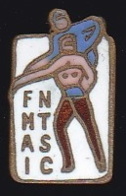 64876 -Pin's-Patinage.F-M-A-I -N-T-S-C - Skating (Figure)