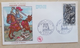 FRANCE Histoire Philippe II Auguste. Yvert N°1538 FDc Enveloppe 1 Er Jour - Other