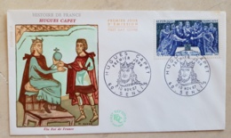 FRANCE Histoire . Yvert N°1537 FDC Enveloppe 1 Er Jour.  Hugues Capet - Autres & Non Classés