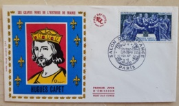 FRANCE Histoire . Yvert N°1537 FDC Enveloppe 1 Er Jour.  Hugues Capet - Otros & Sin Clasificación