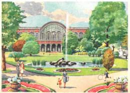 [DC12349] CPA - TORINO - STAZIONE DI PORTA NUOVA E GIARDINI - Non Viaggiata - Old Postcard - Stazione Porta Nuova