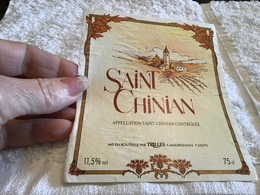 Étiquettes De Vins Saint Chinian Maureilhan - Autres & Non Classés