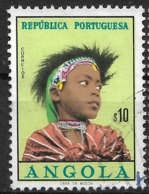 Angola – 1961 Women $10 Used Stamp - Angola