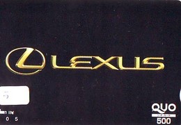 Delcampe - TELEFONKARTE * TELECARTE LEXUS (5) Voiture - Car - Auto - Automobile -  Phonecard LEXUS - Autos