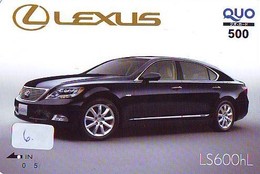 Delcampe - TELEFONKARTE * TELECARTE LEXUS (6) Voiture - Car - Auto - Automobile -  Phonecard LEXUS - Autos