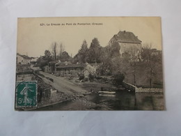 La Creuse Au Pont De PONTARION - Pontarion