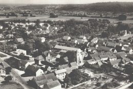 78 PORCHEVILLE LE CENTRE VUE AERIENNE - Porcheville