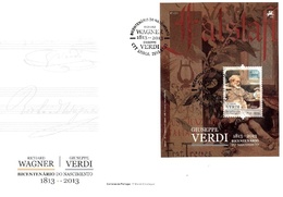 Portugal & FDCB Bicentennial Of Verdi  Birth 2013 (3453) - FDC