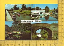 CPM  ROYAUME-UNI, ANGLETERRE, NORTHAMPTONSHIRE: Braunston Canal 4 Vues - Northamptonshire