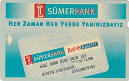 Turkey, TR-PTT-ADV-0092, 60 Units, Sumerbank, 2 Scans. - Turkey