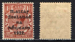 IRLANDA - 1922 - SOVRASTAMPA IN NERO - TIPO B - MH - Unused Stamps