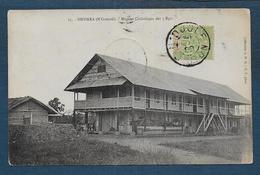 Gabon - Cachet  N ' DJOLE  GABON Sur Carte Pour Paris - Storia Postale