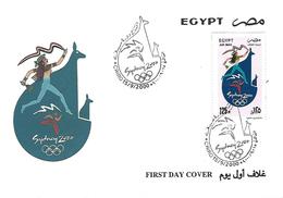 Egypt - Commemorative Postmark - Sydney 2000 - Estate 2000: Sydney - Paralympic